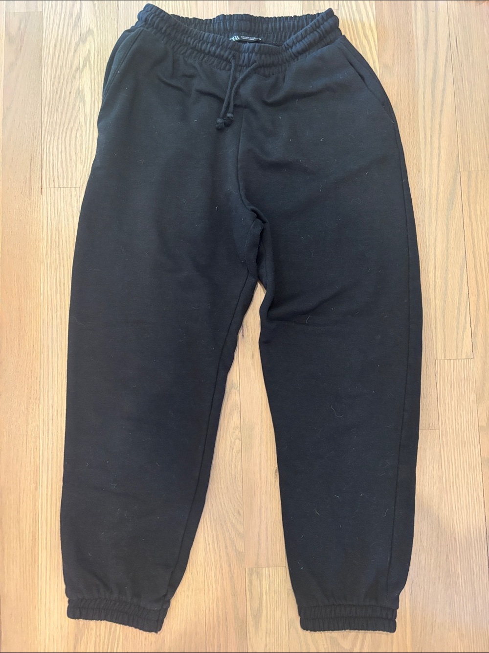 Zara Black Jogger Sweatpants